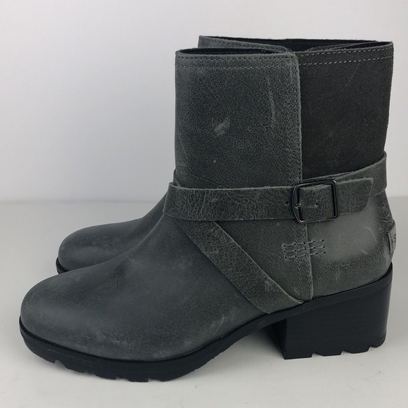NEW Sorel Cate Quarry Ankle Boots Booties 8 - Picture 6 of 9